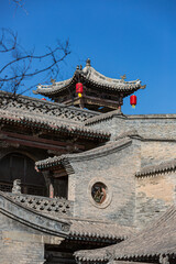 Naklejka premium chinese temple architecture