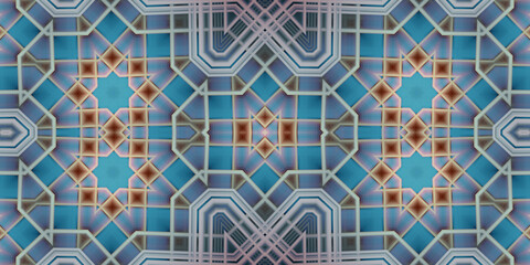 Seamless abstract wide pattern. Woven texture