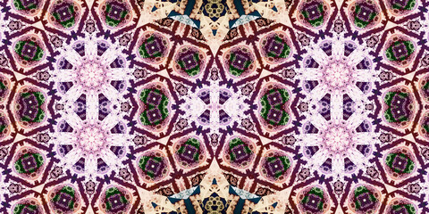 Seamless abstract wide pattern. Woven texture