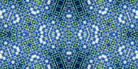 Seamless abstract wide pattern. Woven texture