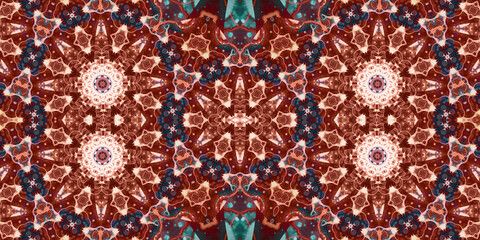 Seamless abstract wide pattern. Woven texture