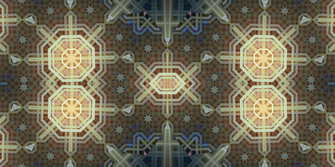 Seamless abstract wide pattern. Woven texture