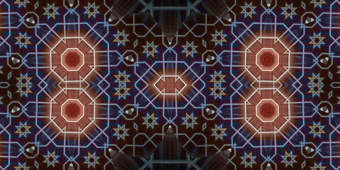 Seamless abstract wide pattern. Woven texture