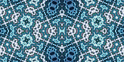 Seamless abstract wide pattern. Woven texture