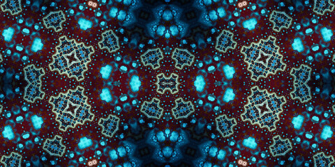 Seamless abstract wide pattern. Woven texture