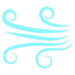 Obraz premium Wind Breeze Vector
