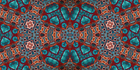 Seamless abstract wide pattern. Woven texture