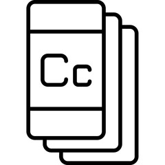 Flash Card Icon