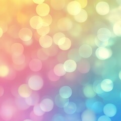 Fototapeta premium Blurred rainbow background with pastel tones