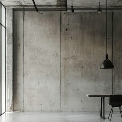 Concrete wall background with industrial style