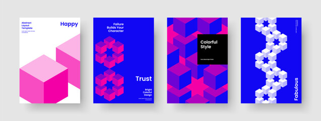 Obraz premium Modern Business Presentation Design. Creative Brochure Template. Geometric Book Cover Layout. Background. Flyer. Banner. Report. Poster. Journal. Advertising. Handbill. Newsletter. Catalog