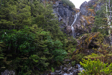 The Waitonga Falls in Tongariro National Park