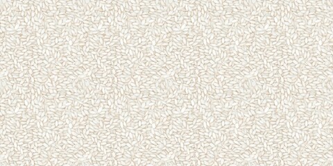 Fototapeta premium Rice texture pattern with a granular, organic design. seamless background pattern