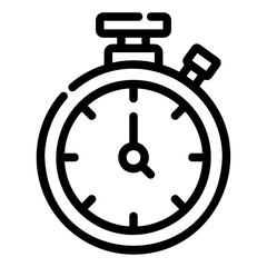 stopwatch Line Icon