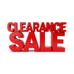 clearance sale