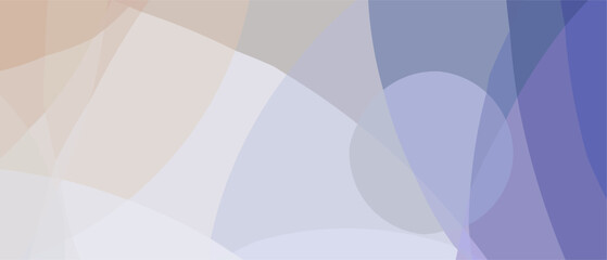 Abstract background of overlapping, pastel-colored shapes.