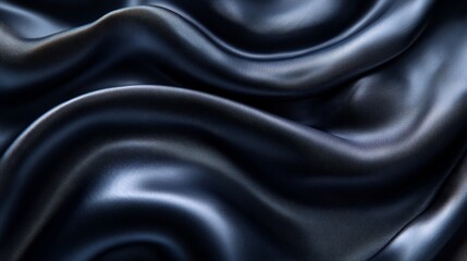 Obraz premium Luxurious silk fabric waves with smooth textures for elegant backgrounds
