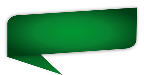 Green Speech Bubble Ornament