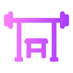 bench press Gradient icon