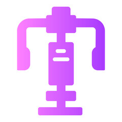 chest press Gradient icon