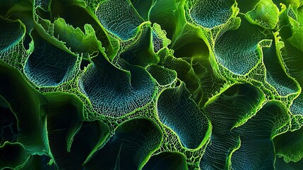 Hydrilla Leaf Cells: Microscopy and Photosynthesis