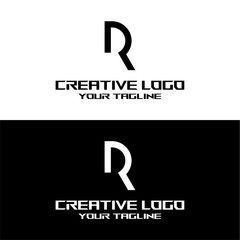 creative letter logo dr desain vektors