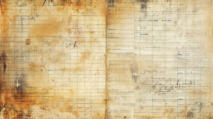 Fototapeta premium vintage junk journal old paper background