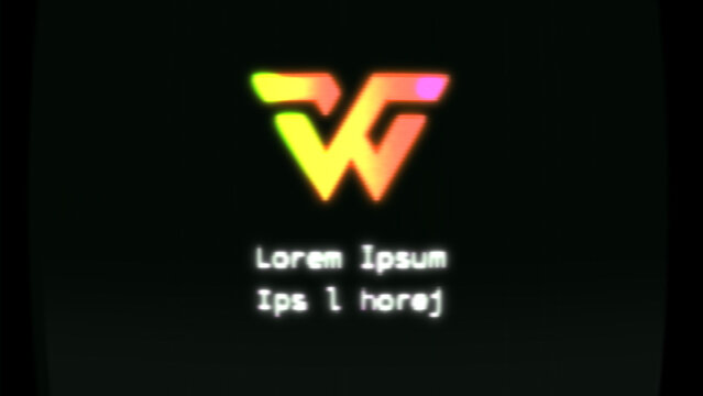 Vintage Personal Computer Back to the 80s Logo Reveal 397  1:1 16:9 9:16