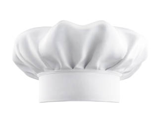 a white chef hat