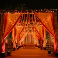 Indian Wedding Mandap