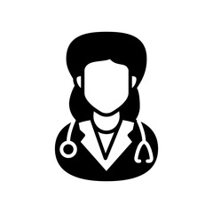 Pulmonologisticon Glyph Icon, Vector illustration