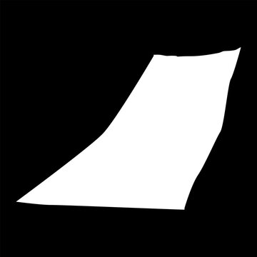 Zawiya district map, administrative division of Libya. Vector illustration.