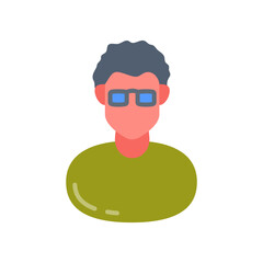 Biomedical Engineer Flat Icons, Vector illustration