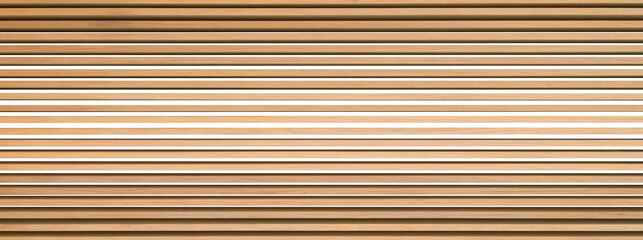 Wooden wall texture with horizontal pattern wooden acoustic panel background.
