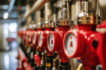 Automatic fire protection systems, featuring advanced fire detection and suppression systems that activate without human intervention