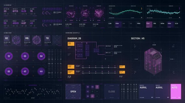 Fantasy user interface in 4K