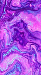 Fototapeta premium Abstract purple and blue liquid swirl background.
