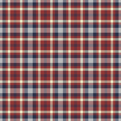 Halloween vector pattern with plaid stripes and pumpkins, spooky ghosts, and scary ornaments. Ideal for autumn background, textile, fabric, party decor, greeting cards, posters, or tiled wallpaper.