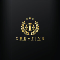 Revolution justice logo concept, Law firm logo design, Lawyer logo vector template