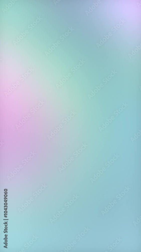 Poster holographic neon foil looping vertical animation. hologram abstract animation background. 3d renderi