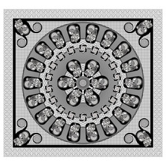 bedsheet design digital art use hand work and digital printing
