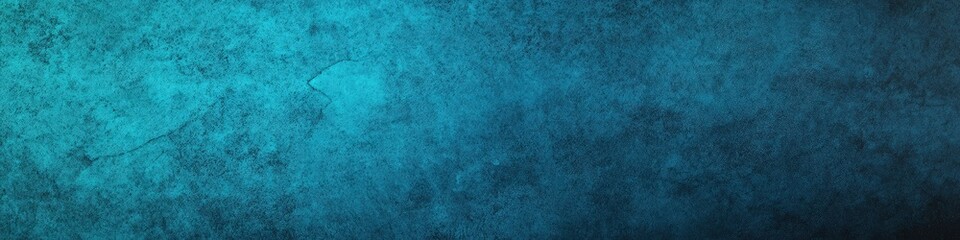 Obraz premium Teal to Dark Blue Gradient with Subtle Texture
