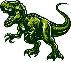 Fototapeta premium Dinosaur vector and illustration.