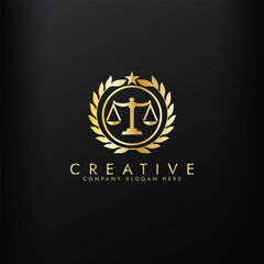 Revolution justice logo concept, Law firm logo design, Lawyer logo vector template