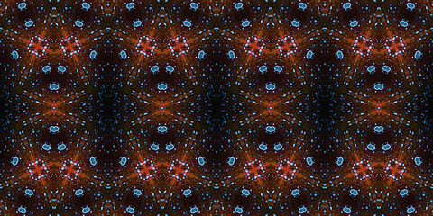 Seamless abstract pattern. the texture of the art is symmetrical