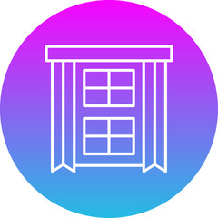 Smart Curtains Icon