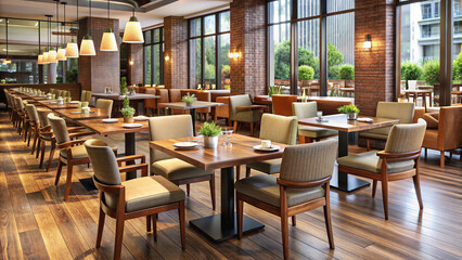 Fototapeta premium interior of a restaurant