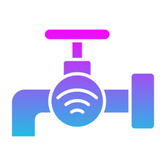 Fototapeta premium Water Tap Icon