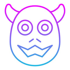 Monster Face Icon