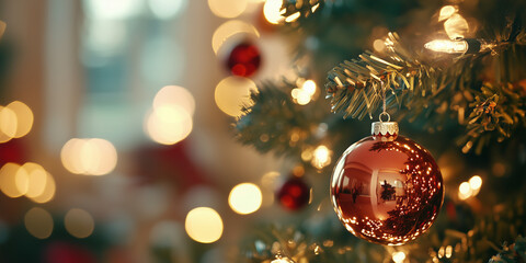 Christmas background. Copy Space